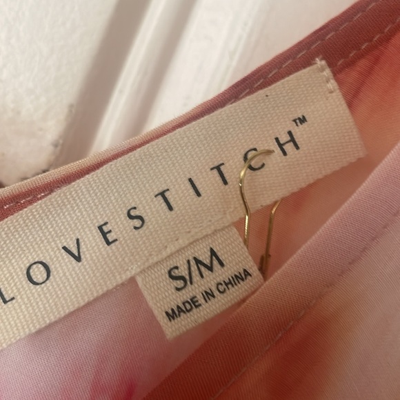 Lovestitch tie dyed  v neck adjustable strap never worn - Picture 5 of 5
